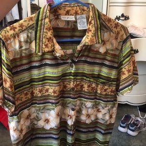 Vintage hawaiian short sleeve tshirt